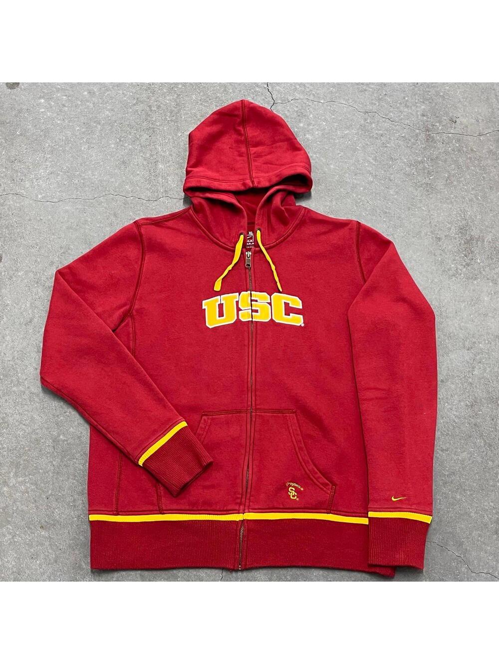 Nike USC Trojans Logo Full Zip Hoodie